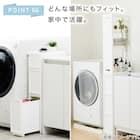 【幅27cm ハイタイプ】積み重ねるスリムストッカー 引き出し均等分割タイプ(N01)CL 7枚目画像