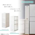 【幅27cm ハイタイプ】積み重ねるスリムストッカー 引き出し均等分割タイプ(N01)CL 15枚目画像