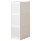 【幅27cm 3段】スリムストッカー 引き出し均等分割タイプ(N01)CL 1枚目画像