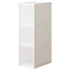 【幅27cm 3段】スリムストッカー 引き出し均等分割タイプ(N01)CL 1枚目画像