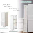 【幅27cm 3段】スリムストッカー 引き出し均等分割タイプ(N01)CL 14枚目画像