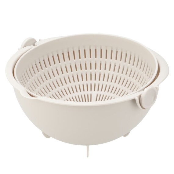 回転ザル・ボウルセット(モカ BW003) 1枚目画像