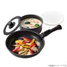 【取っ手がとれる】フライパン・鍋5点セット IHスピンコート(TORERU3) トレル つるつるコーティング 18枚目画像