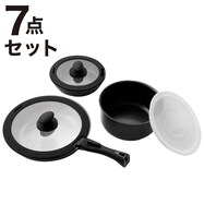 【取っ手がとれる】ＩＨスピンコート取っ手がとれる７点セット(ＴＯＲＥＲＵ３)