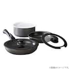 【取っ手がとれる】フライパン・鍋7点セット IHスピンコート(TORERU3) トレル つるつるコーティング 18枚目画像