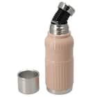 ストラップ付きステンレスボトルコップ付き (AS-500 ローズ) 4枚目画像