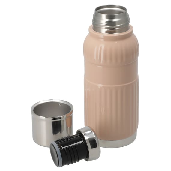 ストラップ付きステンレスボトルコップ付き (AS-500 ローズ) 5枚目画像