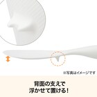 縦横置けるしゃもじ(ホワイト KB001) 2枚目画像