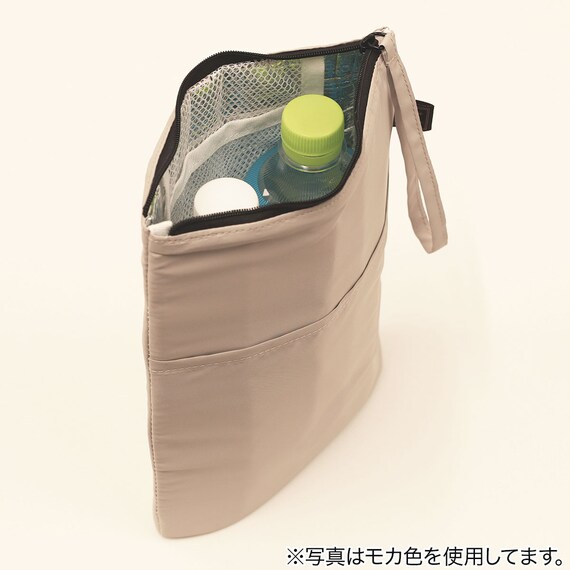 立つ保冷ポーチ(ブルー BR06) 4枚目画像