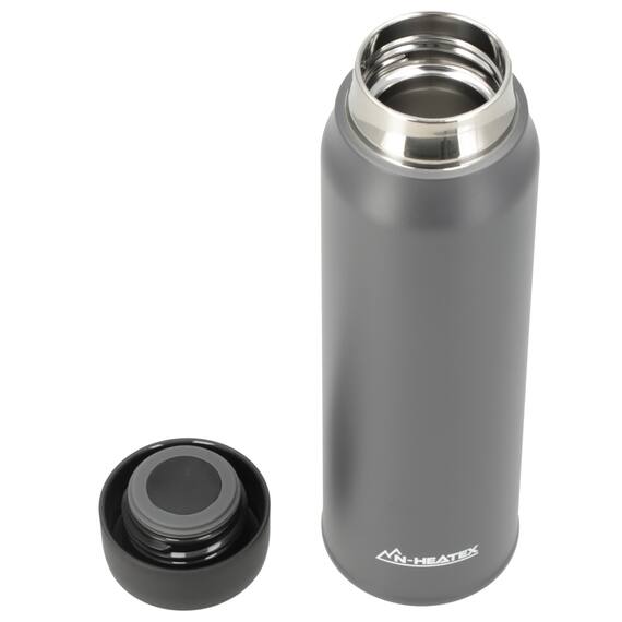 超保温ボトル N-HEATEX スクリュー (800ml グレー) 7枚目画像