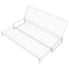 コンパクトに収納できる折りたたみ式水切りラック(モカ DN003) 1枚目画像