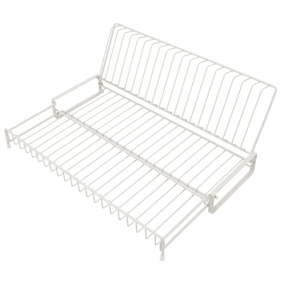 コンパクトに収納できる折りたたみ式水切りラック(モカ DN003) 1枚目画像