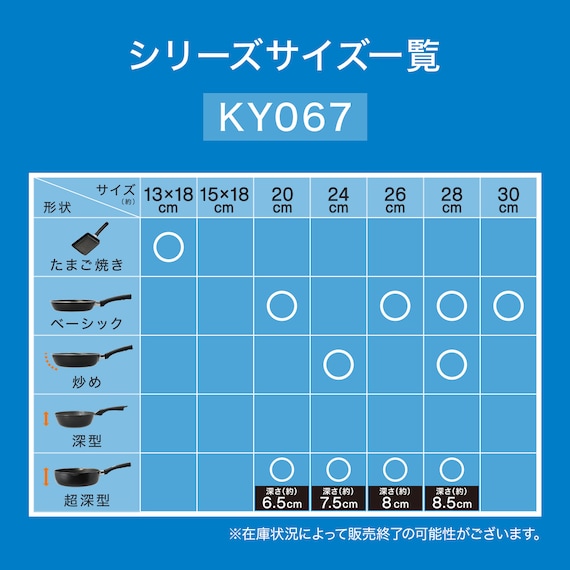 IH・ガス火 超軽量炒め鍋 24cm(KY067) 4枚目画像