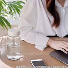 目盛り付き 常温 ウォーターボトル 350ml (モカ) 軽量 クリアボトル 水筒 5枚目画像