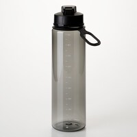 ウォーターボトル目盛り・ハンドル付き 950ml (ブラック)