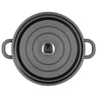 IH ・ガス火軽量 無水鍋 深型 24cm(KY070) 7枚目画像