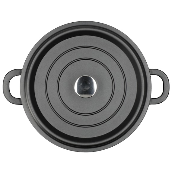 IH ・ガス火軽量 無水鍋 深型 24cm(KY070) 7枚目画像