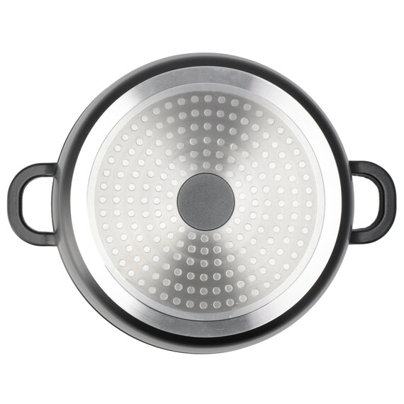 IH ・ガス火軽量 無水鍋 深型 24cm(KY070) 9枚目画像