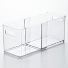 伸縮できる野菜・冷凍庫トレー(スリム) 食材を立ててしまえる【冷蔵庫・冷凍庫収納】 1枚目画像