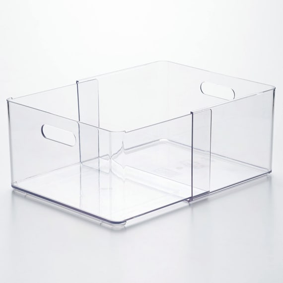 伸縮できる野菜・冷凍庫トレー(ワイド) 食材を立ててしまえる【冷蔵庫・冷凍庫収納】 1枚目画像