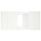 【シンク・洗面下収納8点セット】2段伸縮ラック+整理ボックス 奥行き30cm WH 15枚目画像