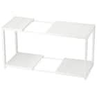 【シンク下収納5点セット】2段伸縮ラック+収納ボックス 奥行き30cm CL 15枚目画像