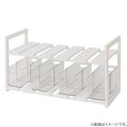 【シンク下収納5点セット】2段伸縮ラック+収納ボックス 奥行き30cm CL 26枚目画像