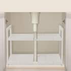 シンク下伸縮ラック(幅46~74cm D30) 1枚目画像