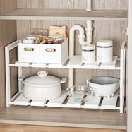 シンク下伸縮ラック(幅46-74cm)