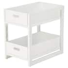 シンク下 スライドラック2段 (奥行40cm ホワイト) 1枚目画像