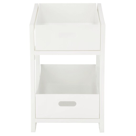 シンク下 スライドラック2段 (奥行40cm ホワイト) 6枚目画像