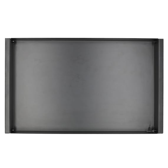 棚がフラットにもなる2wayスチールワゴン(3段 UMー25 ブラック) 10枚目画像