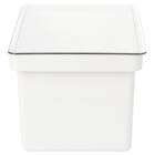 密閉式米びつ5kg(ホワイト) 4枚目画像