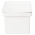 密閉式米びつ5kg(ホワイト) 4枚目画像