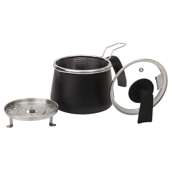 1台10役 マルチポット ストレーナー付き 1.9L ブラック 16枚目画像