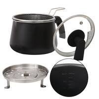 1台10役 マルチポット ストレーナー付き 2.5L ブラック