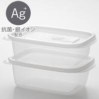 レンジで使える保存容器 2P(610ml クリア SF)