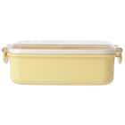 ランチボックス(500ml PL1R イエロー)+箸箱セット(スリム イエロー) 2点セット 3枚目画像