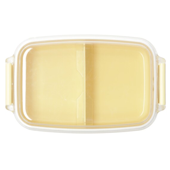 ランチボックス(500ml PL1R イエロー)＋箸箱セット(スリム イエロー) 2点セット 4枚目画像