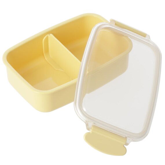 ランチボックス(500ml PL1R イエロー)＋箸箱セット(スリム イエロー) 2点セット 5枚目画像