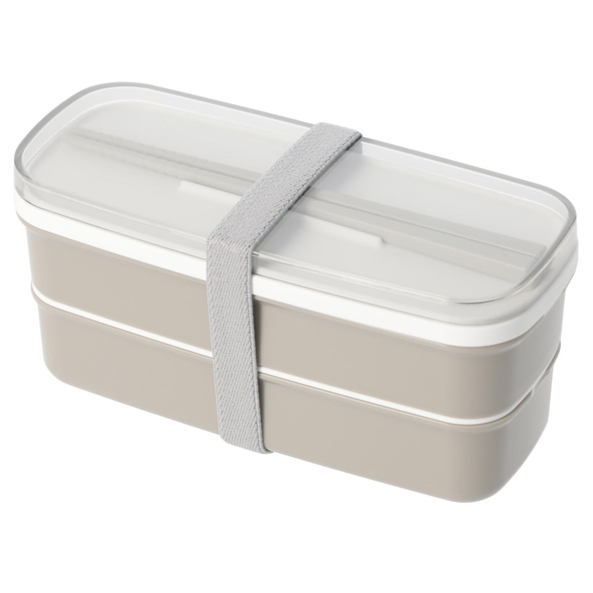 ランチボックス2段(640ml PW28 モカ) | ニトリネット【公式】 家具