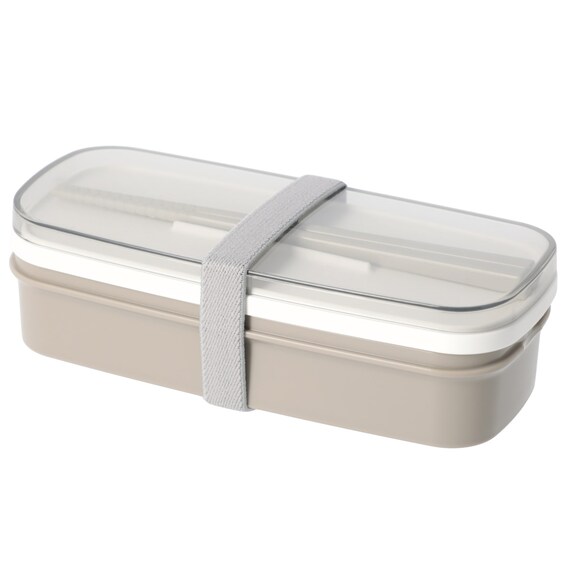 ランチボックス２段(640ml PW28 モカ) 2枚目画像