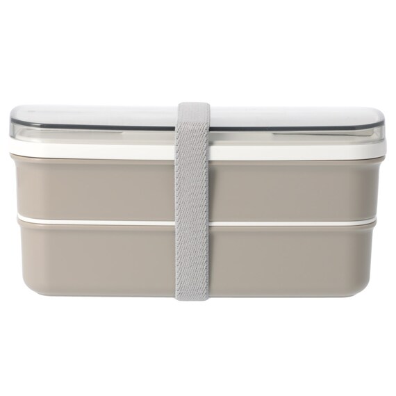 ランチボックス2段(640ml PW28 モカ) 3枚目画像