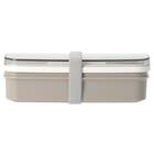 ランチボックス２段(640ml PW28 モカ) 4枚目画像