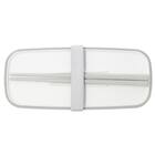 ランチボックス２段(640ml PW28 モカ) 6枚目画像