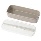 ランチボックス２段(640ml PW28 モカ) 8枚目画像