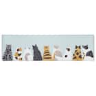 PVCフロアマット(ネコ 50X180 JQ33) 3枚目画像