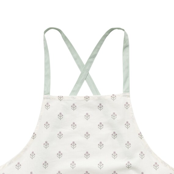 着脱が簡単にできる肩掛けエプロン(RSP YF26) 5枚目画像