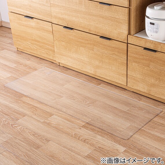透明フロアマット(50X70 NE22) 3枚目画像