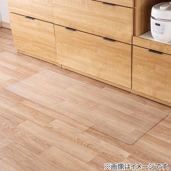 透明フロアマット(50X70 NE22) 3枚目画像